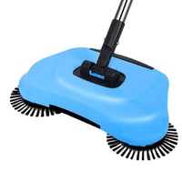Lazy Spin Hand Push Sweeper Broom Floor Sweeper Cleaning Mop Without Electricty