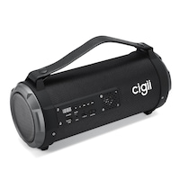 Lights Wireless Bluetooth Handheld Hifi Speaker Digital Display Stereo Surround Sound With Mic Support Aux Fm Usb