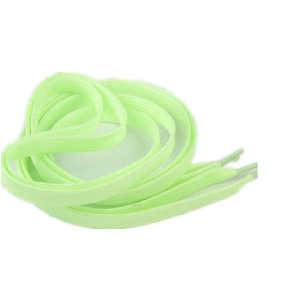 Luminous Lace Fluorescent Self-illuminating Shoes Laces Length:0.8m(Green)