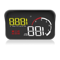 M10 Car Obd2 Hud Head Up Display Digital Speedometer Windshield Projector Reader Engine Rpm Faulty Code Water Temperature