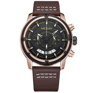 Male Multifunction Chronograph Luminous Fashion Casual Men Quartz Watch