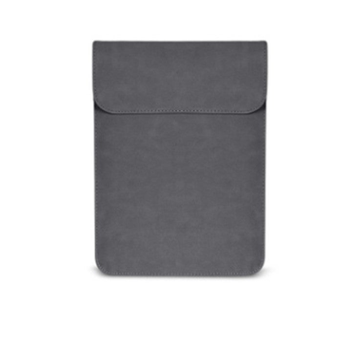 Matte Leather Laptop Inner Bag For Macbook Air / Pro Retina 13.3 Inch(Grey)