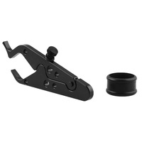 Universal Motorcycle Modified Aluminum Throttle Control Clip Auxiliary Handle Fixed Clip Set