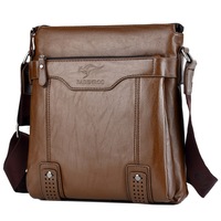 Men Business Messenger Bags Solid Crossbody Shoulder Bag