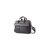Men Large Capacity Leather Messenger Bag Handbag For Business