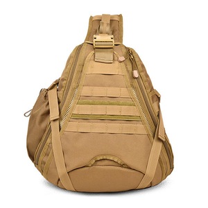 Men Nylon Large Capacity Tactical Bag Military Crossbody Sling Daypack Outdoor Backpack