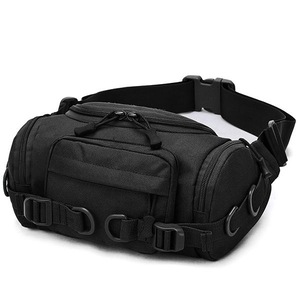 Men Nylon Outdoor Waterproof Tactical Sling Waist Bag