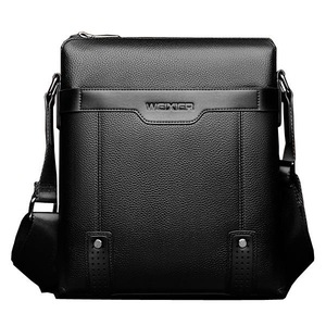Men Quality Business Shoulder Crossbody Bag Black