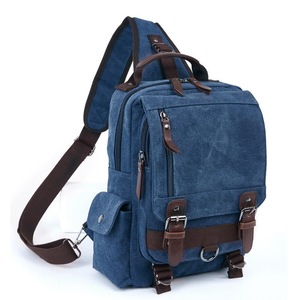 Men Women Leaper Canvas Messenger Shoulder Bag