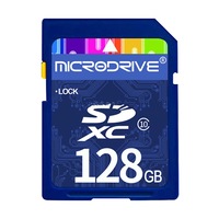 Microdrive 128Gb High Speed Class 10 Sd Memory Card For All Digital Devices With Sd Card Slot