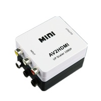 Mini Cvbs+R Audio To Hdmi Converter Adapter