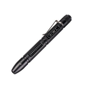 Mini Led Cap No-Glare Flashlight Ip65 Waterproof Edc Pocket Pen Light Aaa Battery