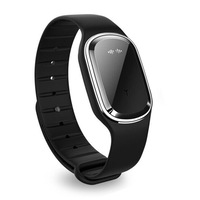 Mini Ultrasonic Anti Mosquito Insect Pest Bugs Repellent Repeller Wrist Bracelet Black