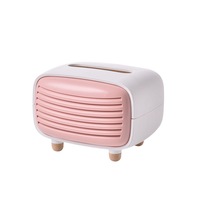 Modern Radio Plastic Tissue Box Living Room Bedroom Extractable Restaurant Rack Kitchen Home Decoration Distributor