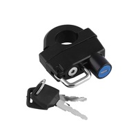 Motorcycle Handlebars Helmet Lock Key Padlock For Harley-Davidson Xl