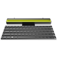 Multi-Function Rollable Wireless Bluetooth Keyboard With Indicator For Laptop Notebook Tablet And Smartphones (Black)
