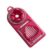 Multifunctional Egg Cutter Stainless Steel Slicer Sectioner Mold Flower-Shape Luncheon Kitchen Gadgets