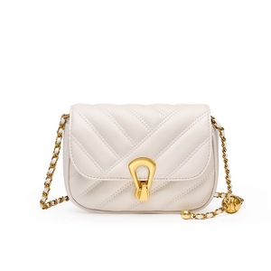 New Bag Women's Bag Chain Crossbody Bag Summer Pu Leather Underarm Bag Mini Bag