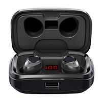 Noise Cancelling Wireless Stereo Bluetooth 5.0 Earphone Touch Ipx7 Waterproof Sports Headset