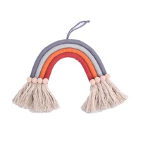 Nordic Style Curtain Tassel Rainbow Wall Hanging Ornament Cotton Tapestry Decorations