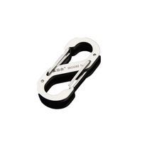 Number Eight Stainless Steel Carabiner Tool Key Chain Lucky