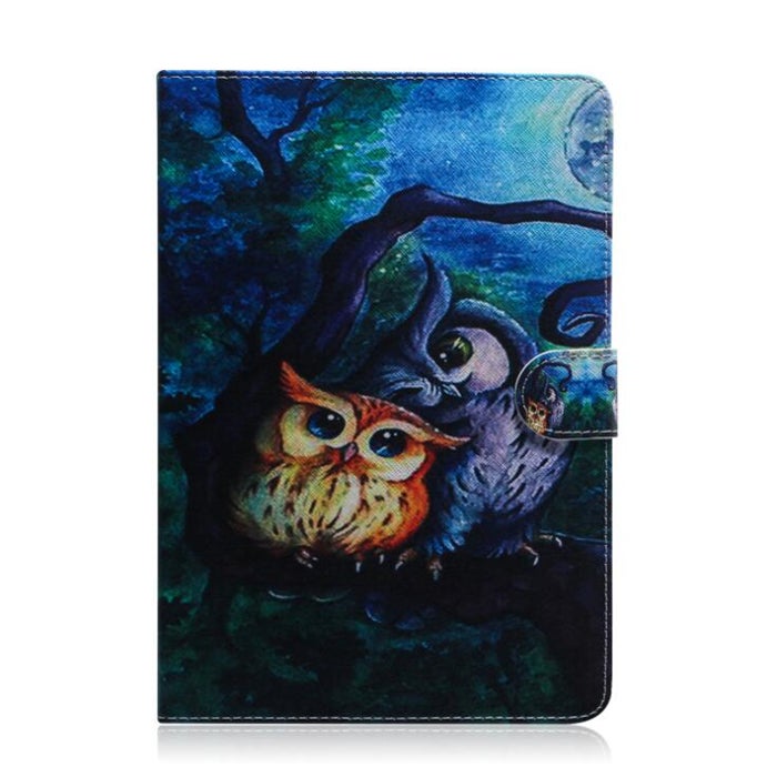 Oil Owl Pattern Horizontal Flip Leather Case For Ipad Mini (2019) / 4 / 3 / 2 / 1