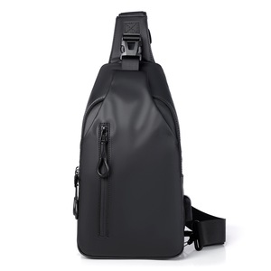 Outdoor Large Capacity Crossbody Bag Men's Chest Bag Fashion Simple Fashion Trend Shoulder Bag