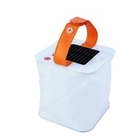 Outdoor LED Camping Light Solar Inflatable Light Waterproof Folding Portable Emergency Light(White)