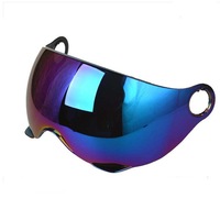 Pc Motocross Motorcycle Helmet Visor Lens Shield Windproof Anti-Scratch Half Face