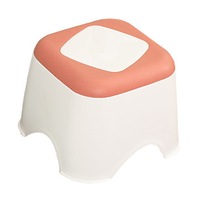 2PCS Plastic Small Chair Living Room Non-slip Bath Shower Bench Children Step Stool