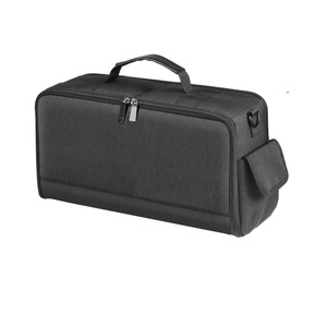 Portable Camera Crossbody Shoulder Bag Digital Storage Lens Bag (Black)