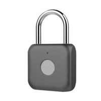 Smart Fingerprint Cabinet Electronic Door Lock Usb Rechargeable Luggage Suitcase Safety Lockstitch Padlock Fast Recognition