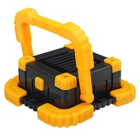 Solar/Usb Charge Cob Led Work Light Rechargeable Emergency Flood Camping Lamp