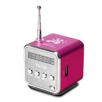 Fm Speaker Mini Multi-Function Radio Usb Notebook Speakers For Tv Phone Support Sd/Tf Card Mp3 Music Player