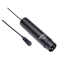 Professional Clip-On Lavalier Cardioid Condenser Microphone