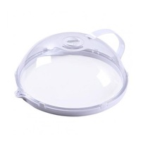 Professional Microwave Food Anti-Sputtering Cover With Handle Heat Resistant Lid for Microwave Food Microwave Food Cover