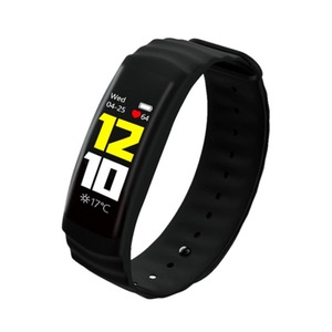 Sport Watch For Android / Ios Support Heart Rate / Blood Pressure / Ip67 Waterproof (Black)