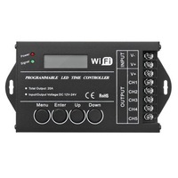 Programmable Led Time Wifi Control Instrument Tc421 Dc12V-24V Common Anode Led Work Light Controller