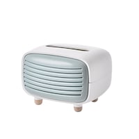 Radio Style Tissue Storage Drawer Box Desktop Paper Holder
