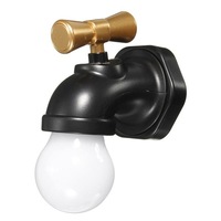 Rechargeable Water Tap Shape Led Night Light Sound Control Home Wall Decor Gift