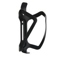 Road Bicycle Water Bottle Aluminum Alloy Holder (Black)
