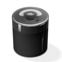 Roll Paper Holder Household Waterproof Tissue Box Simple Wall Mount Toilet Roll Holder Shelf Black Colro