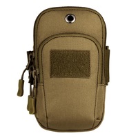 Running Mobile Phone Arm Bag Camouflage Equipment Brown Colour