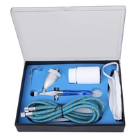 Sandblaster Airbrush Gun Kit In Carrying Case With Spray 15Cc Jar Accessories