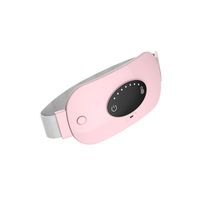 Ladies Warm Palace Belt Dysmenorrhea Belly Warmer Graphene Warm Palace Treasure Waist Protection-Pink