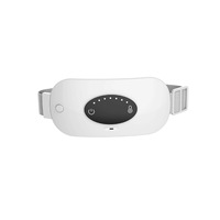 Ladies Warm Palace Belt Dysmenorrhea Belly Warmer Graphene Warm Palace Treasure Waist Protection-White