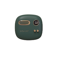 Small Retro Cute Charging Hand Warmer With Mobile Power Winter Heater Gift-Green