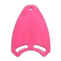 Shark-shaped EVA Swimming Auxiliary Board for Adults and Children Size:44 x 32 x 4cm(Rose Red)