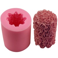Silicone Candle Mould Soap Molds Diy Craft Clay Chocolate Candy