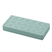 Silicone Lipstick Rack Desktop Storage Cosmetics Storage Box Eyebrow Pencil Lip Multi-Color Finishing Desktop Organizer